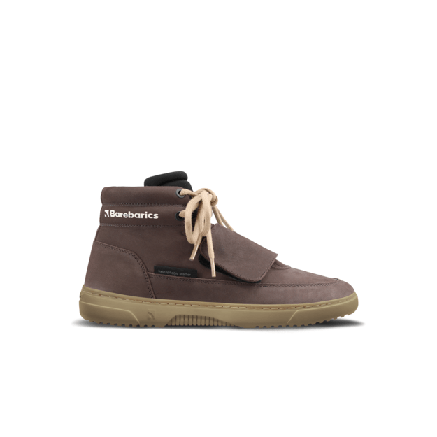 Barefoot Sneakers Barebarics Blizzard - Dark Chocolate Brown