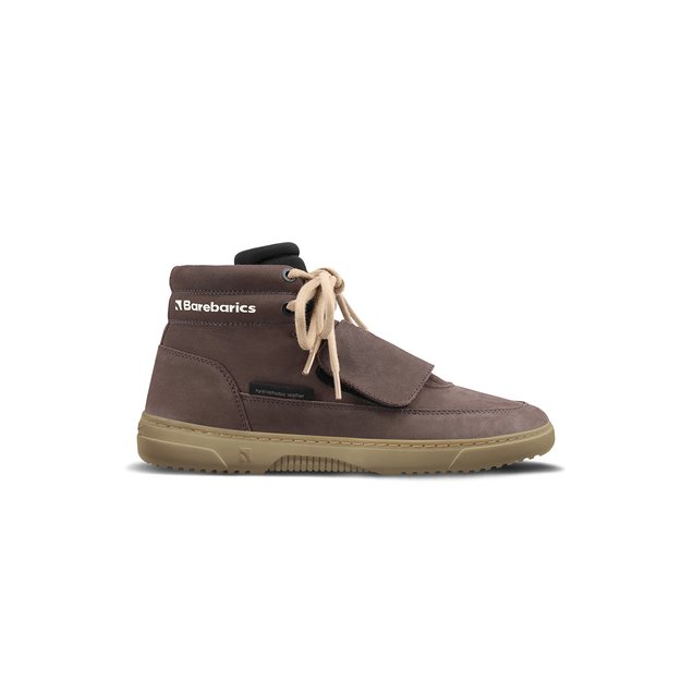 Barefoot Sneakers Barebarics Blizzard - Dark Chocolate Brown