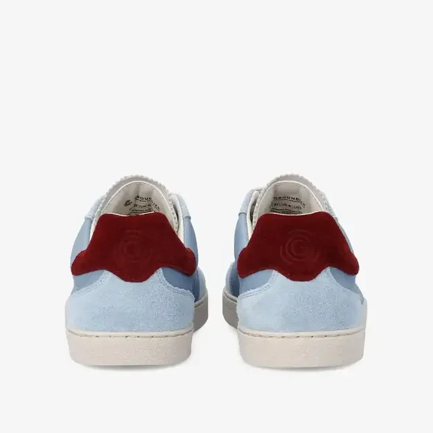 GROUNDIES® Moteriški barefoot batai  Panama mėlyna/bordo