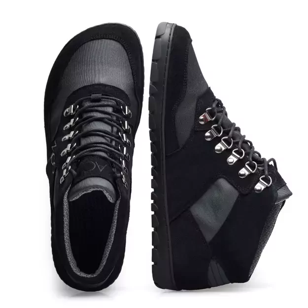 ZAQQ barefoot atsparūs vandeniui batai HIQE Mid juoda 1