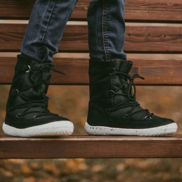 Winter Kids Barefoot Be Lenka Snowfox Kids 2.0 - Black (Sandėlio prekė) 2