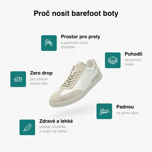 GROUNDIES® barefoot batai Panama pilka