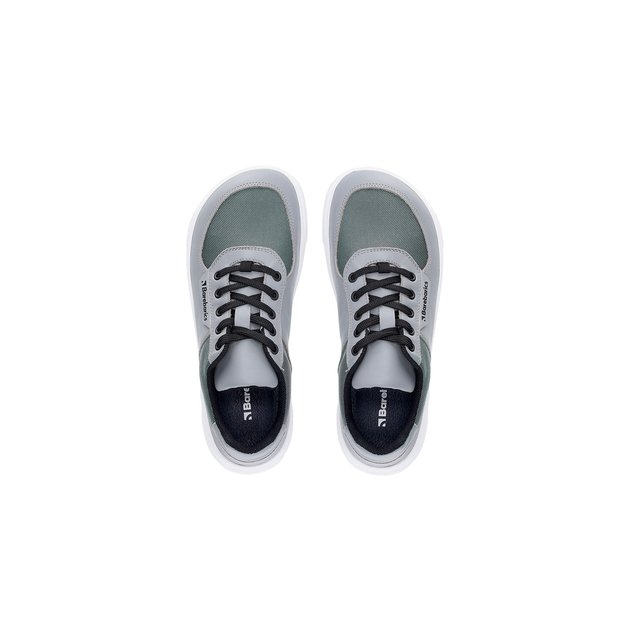 Barefoot Sneakers Barebarics Bravo - Grey & White