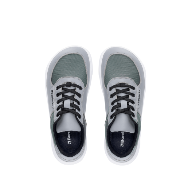 Barefoot Sneakers Barebarics Bravo - Grey & White
