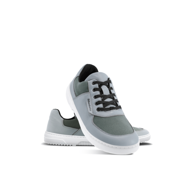 Barefoot Sneakers Barebarics Bravo - Grey & White