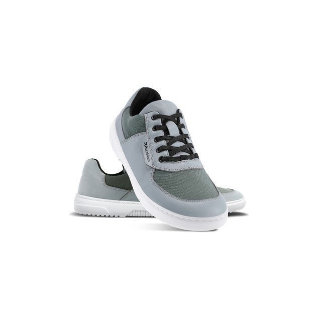 Barefoot Sneakers Barebarics Bravo - Grey & White