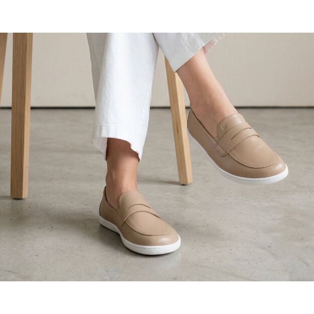 Barefoot Moccasins Be Lenka Buena - Latte Brown