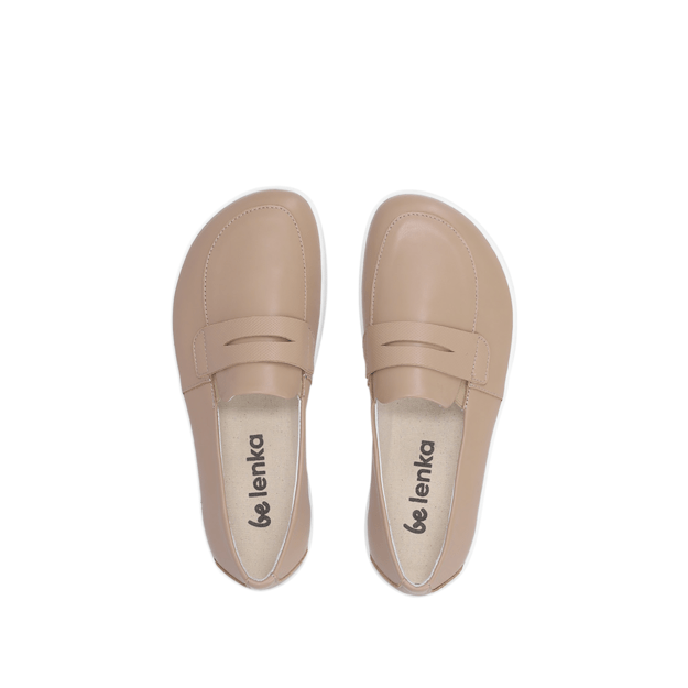 Barefoot Moccasins Be Lenka Buena - Latte Brown