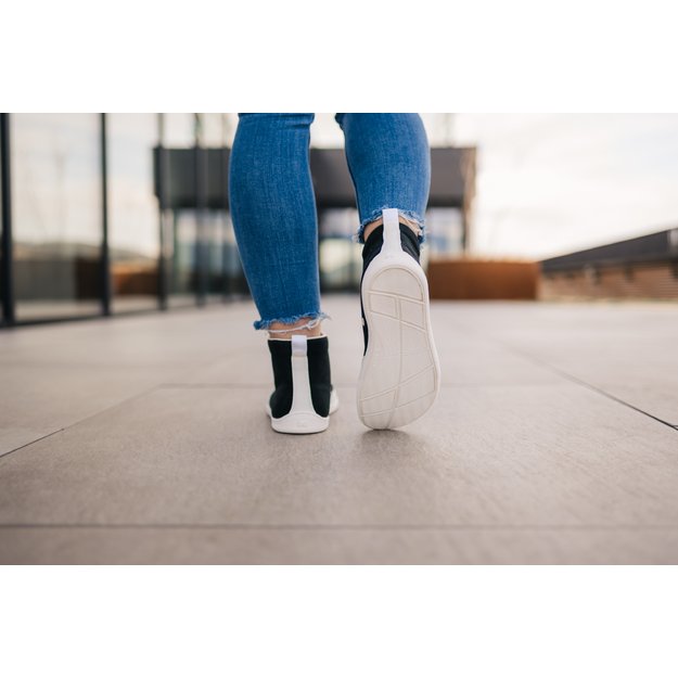 Barefoot Sneakers Be Lenka Rebound - High Top - Black & White (Sandėlio prekė)