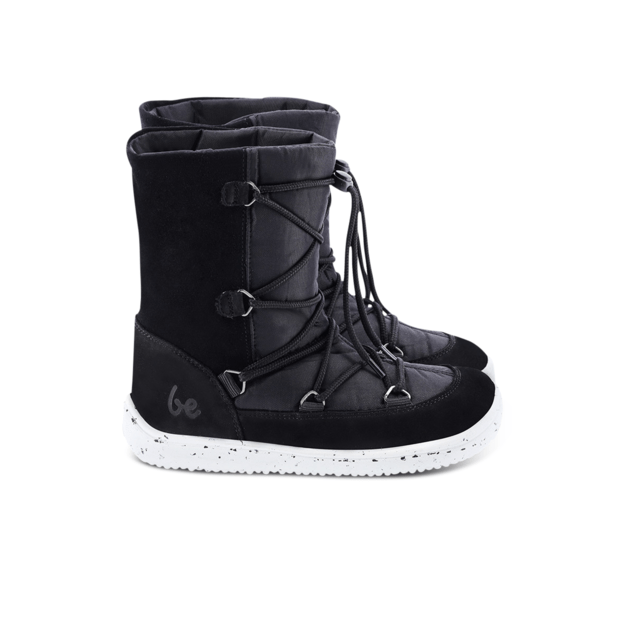 Winter Kids Barefoot Be Lenka Snowfox Kids 2.0 - Black