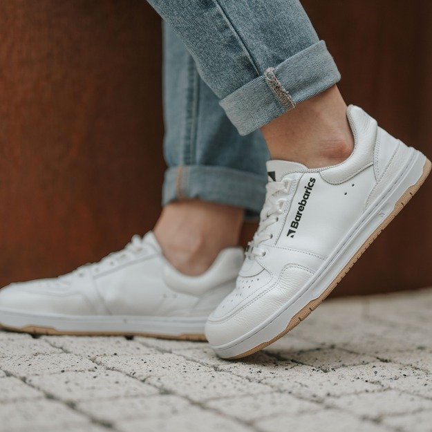 Barefoot Sneakers Barebarics Wave - All White (Sandėlio prekė)