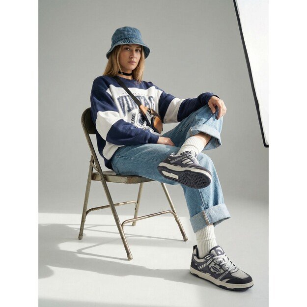 Barefoot Sneakers Barebarics Dropsta - Blue & Silver