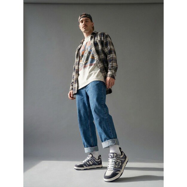 Barefoot Sneakers Barebarics Dropsta - Blue & Silver