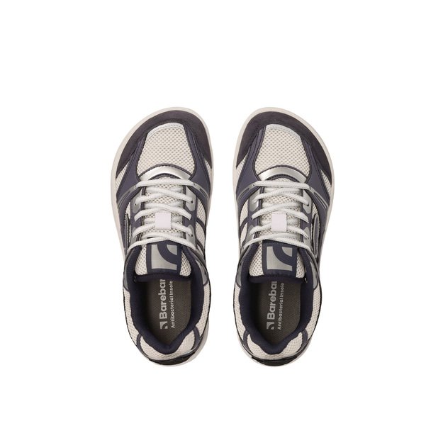 Barefoot Sneakers Barebarics Dropsta - Blue & Silver