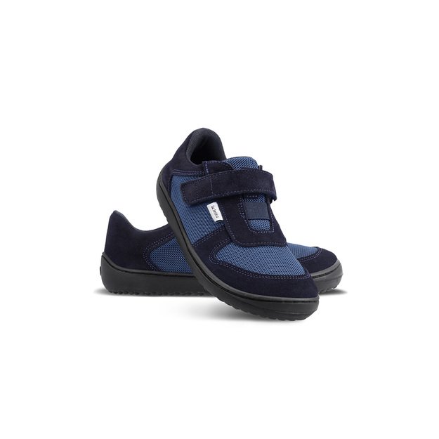 Kids barefoot sneakers Be Lenka Joy - Dark Blue & Black