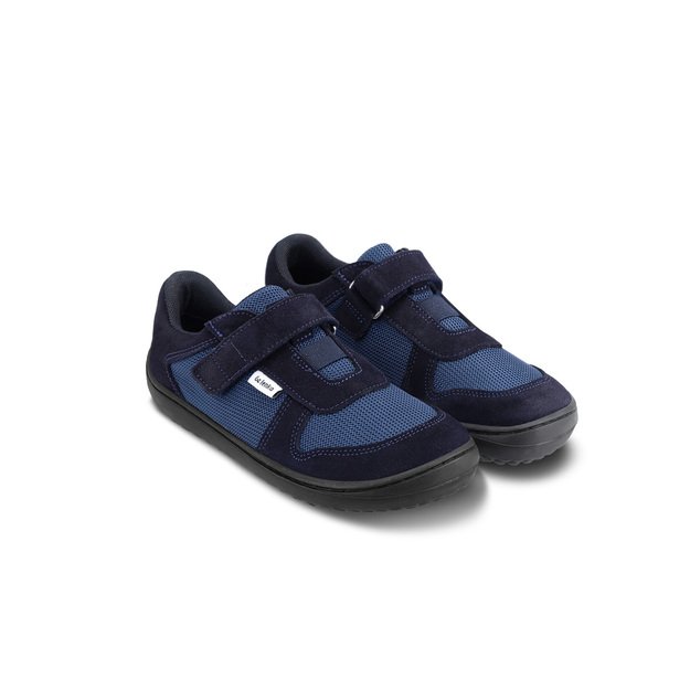 Kids barefoot sneakers Be Lenka Joy - Dark Blue & Black