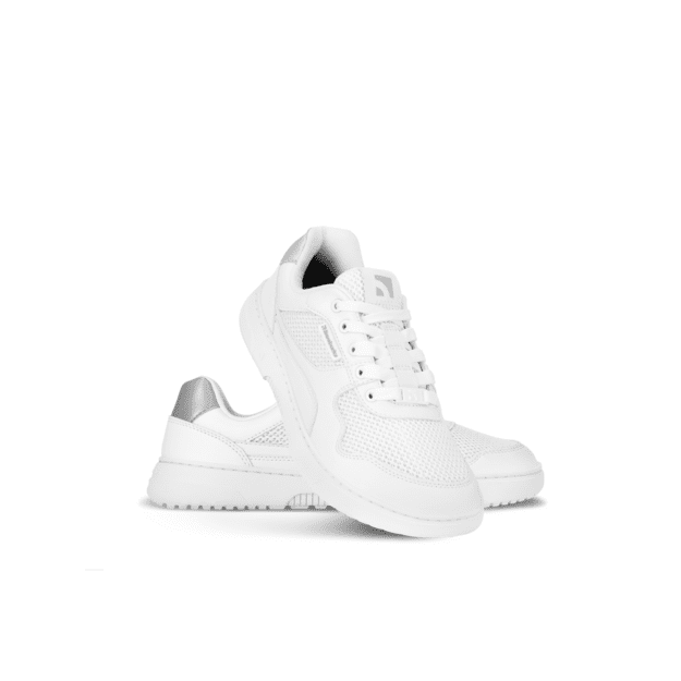 Barefoot Sneakers Barebarics Zing - Fresh - White & Silver