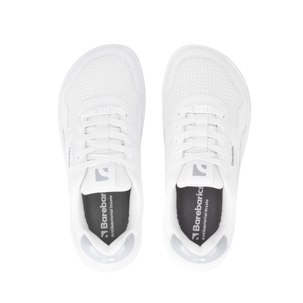 Barefoot Sneakers Barebarics Zing - Fresh - White & Silver