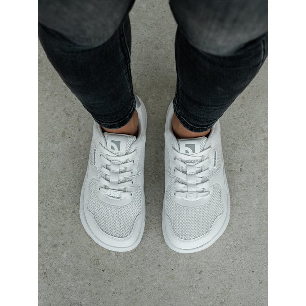 Barefoot Sneakers Barebarics Zing - Fresh - White & Silver
