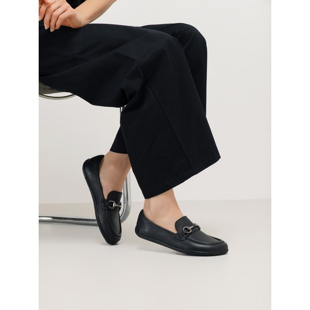 Barefoot Moccasins Be Lenka Divella - Black & Gunmetal