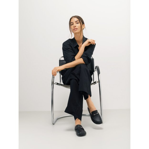 Barefoot Moccasins Be Lenka Divella - Black & Gunmetal