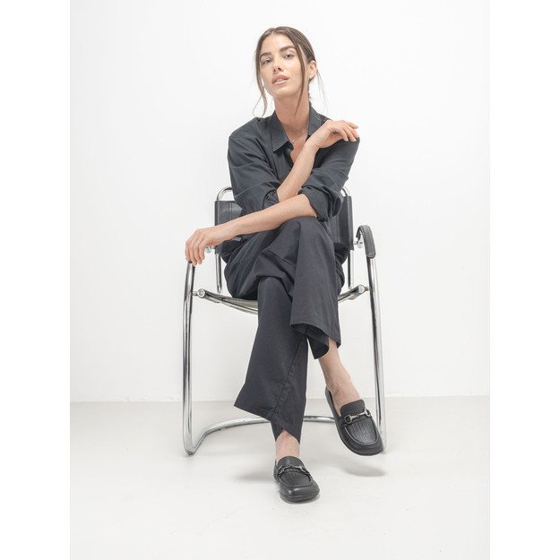 Barefoot Moccasins Be Lenka Divella - Black & Gunmetal
