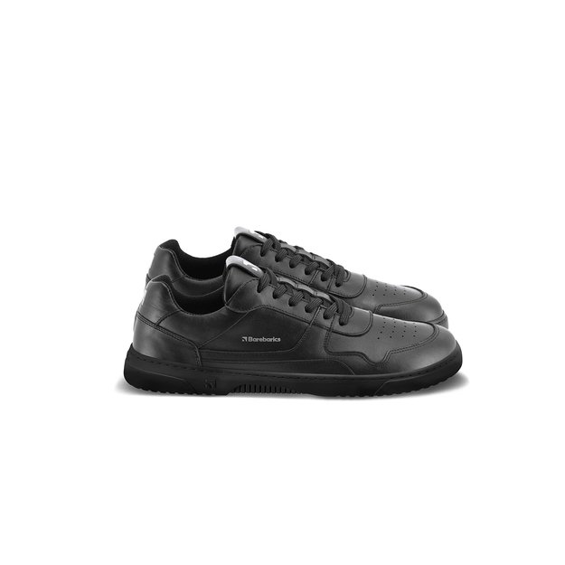 Barefoot Sneakers Barebarics Zing - Black - Leather