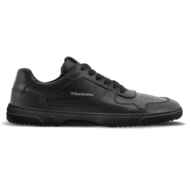 Barefoot Sneakers Barebarics Zing - Black - Leather