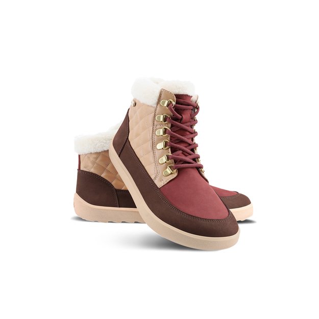 Barefoot Boots Be Lenka Olivia - Brown & Burgundy