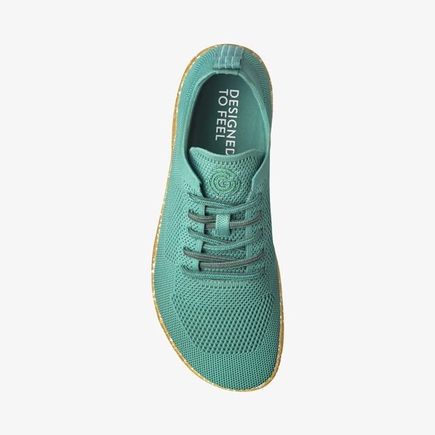 Barefoot Tenisky GROUNDIES&reg; Active Knit Tyrkysov&eacute;