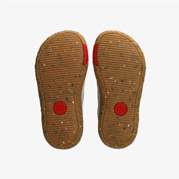 Dětsk&eacute; Barefoot Tenisky GROUNDIES&reg; Lou 2.0 &Scaron;alvějovo Zeleno Červen&eacute;