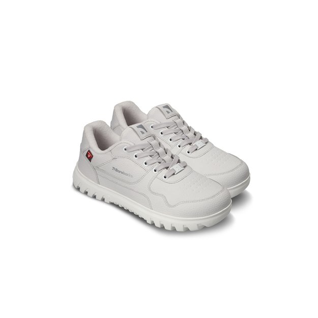 Barefoot Sneakers Barebarics Zing Frost - Light Grey & White