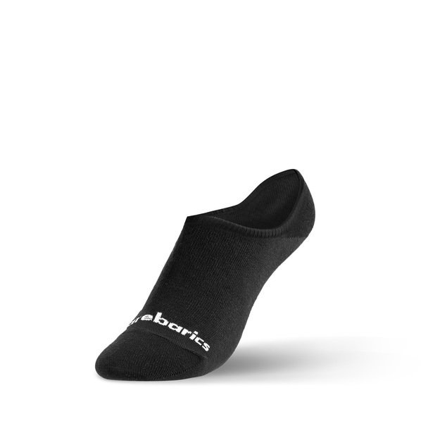 Barebarics - Barefoot Socks - No-Show - Black - 3 pack