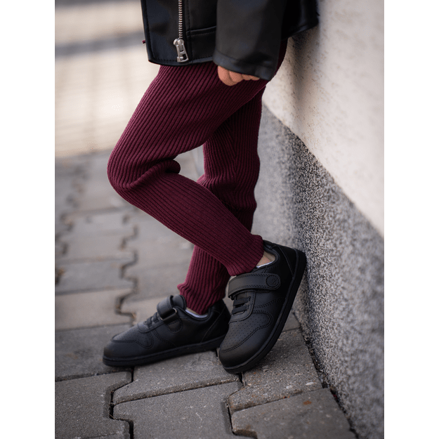 Kids barefoot sneakers Be Lenka Scoot Kids - All Black
