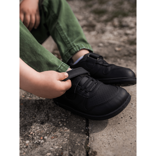 Kids barefoot sneakers Be Lenka Scoot Kids - All Black