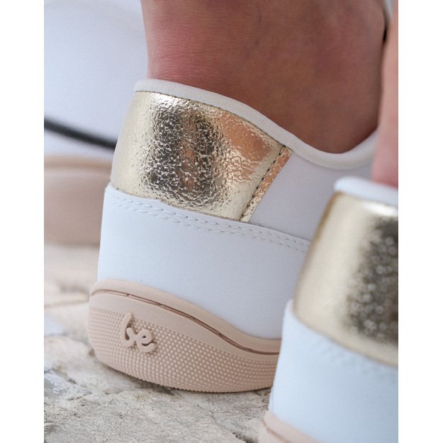 Barefoot Sneakers Be Lenka Cellestia - White & Gold