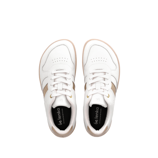 Barefoot Sneakers Be Lenka Cellestia - White & Gold