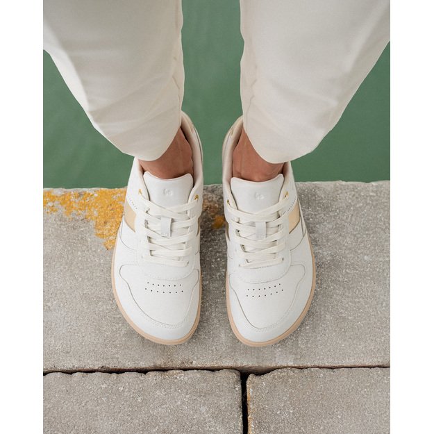 Barefoot Sneakers Be Lenka Cellestia - White & Gold