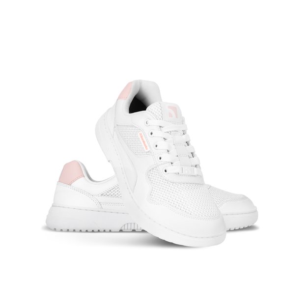 Barefoot Sneakers Barebarics Zing - Fresh - White & Coral Pink 43 dydis. Šiauliai, Dvaro g. 55