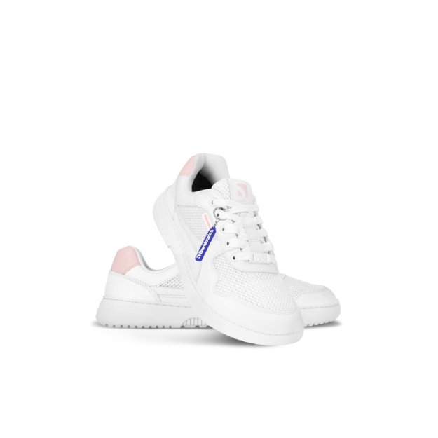 Barefoot Sneakers Barebarics Zing - Fresh - White & Coral Pink 43 dydis. Šiauliai, Dvaro g. 55