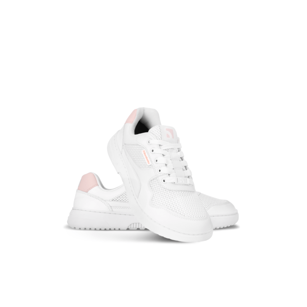 Barefoot Sneakers Barebarics Zing - Fresh - White & Coral Pink 43 dydis. Šiauliai, Dvaro g. 55