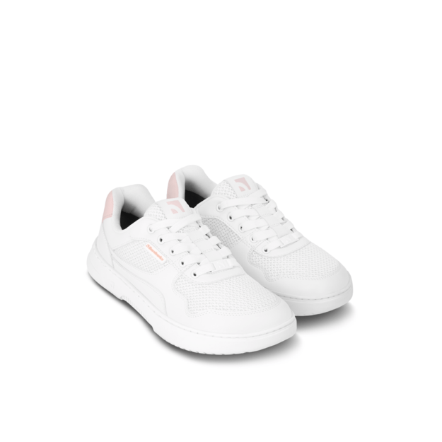 Barefoot Sneakers Barebarics Zing - Fresh - White & Coral Pink 43 dydis. Šiauliai, Dvaro g. 55