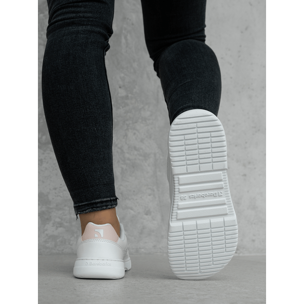 Barefoot Sneakers Barebarics Zing - Fresh - White & Coral Pink 43 dydis. Šiauliai, Dvaro g. 55