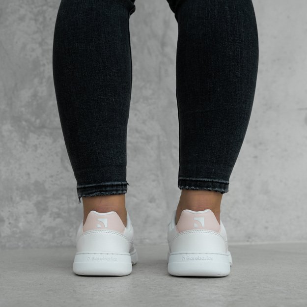 Barefoot Sneakers Barebarics Zing - Fresh - White & Coral Pink 43 dydis. Šiauliai, Dvaro g. 55