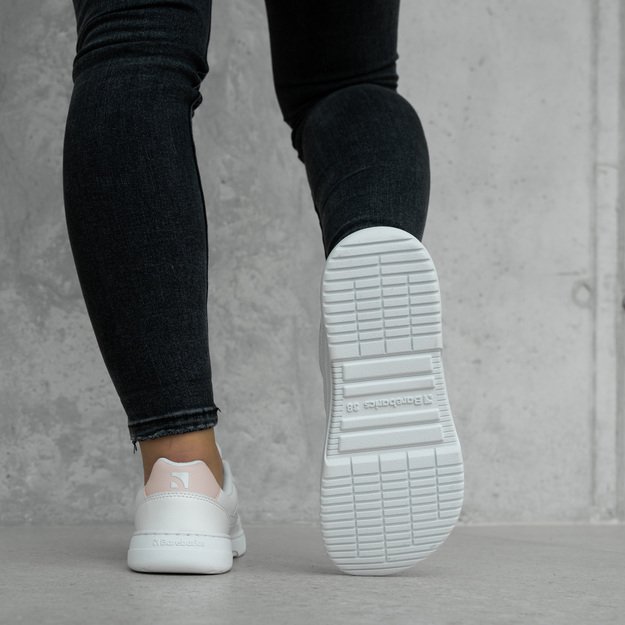 Barefoot Sneakers Barebarics Zing - Fresh - White & Coral Pink 43 dydis. Šiauliai, Dvaro g. 55