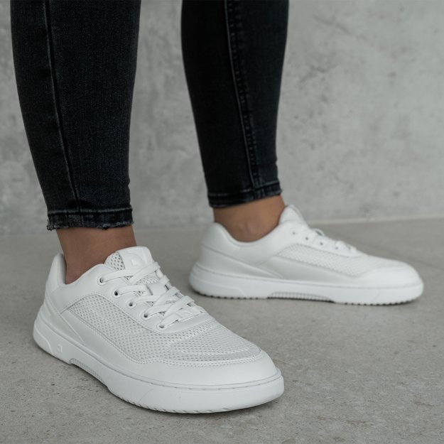 Barefoot Sneakers Barebarics Zing - Fresh - White & Coral Pink 43 dydis. Šiauliai, Dvaro g. 55