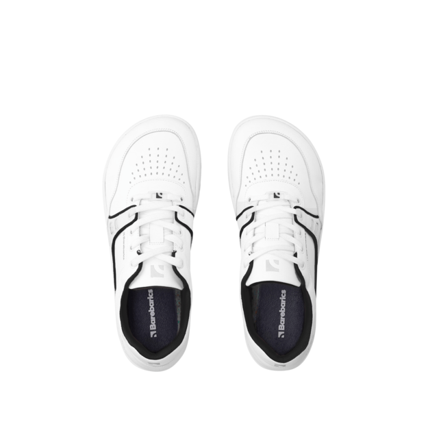 Barefoot kedai Barebarics Arise - balta/juoda