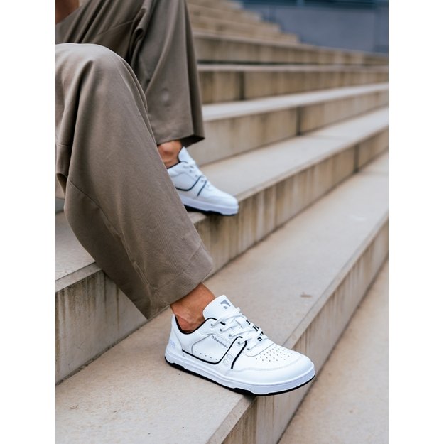 Barefoot kedai Barebarics Arise - balta/juoda