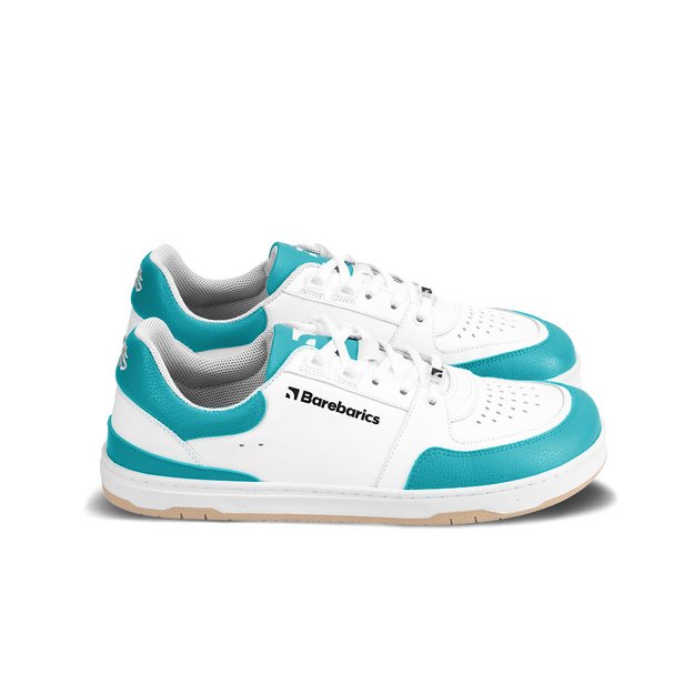 Barefoot kedai Barebarics Wave - balta/turkio