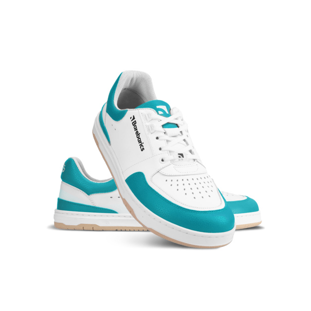 Barefoot kedai Barebarics Wave - balta/turkio